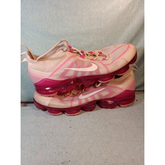 Nike Womens Air Zoom VaporMax 2019 Pink Rise AR6632 105 Women's Size 11 - Picture 1 of 6